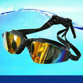 Adult Swim Mask Goggle with Anti-Fog and UV Protection Mirrored lenses for Man and Woman Beach